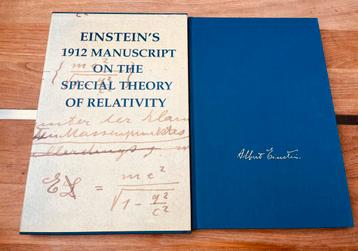 Einstein’s 1912 Manuscript on the special theory of relativi beschikbaar voor biedingen