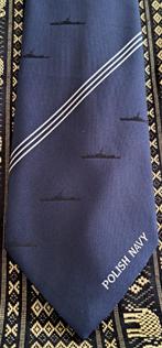 Poolse Marine stropdas Polish Navy Marynarka Wojenna, Ophalen of Verzenden, Nieuw, Blauw