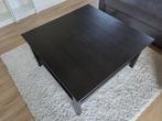 Zwarte salontafel 90x90cm, Ophalen, Gebruikt, 100 tot 150 cm, Vierkant