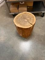 4 stuks massief houten bijzet tafels uit onze Hotel bar!, Ophalen, Zo goed als nieuw, Rechthoekig