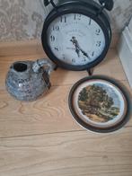 Riverdale klok vaasje brynxz en bordje royal schwabap, Ophalen of Verzenden