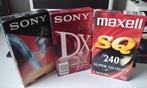 Nieuwe Sony & Maxell Videobanden VHS, Cd's en Dvd's, VHS | Film, Alle leeftijden, Ophalen, Nieuw in verpakking, Overige genres