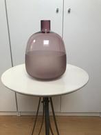 Bloomingville Designvaas Peervorm - Donkerpaars Glas/Coating, Huis en Inrichting, Overige kleuren, Ophalen of Verzenden, Minder dan 50 cm