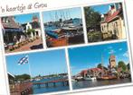 Ansichtkaart	Grou / Grouw	5-luik, Verzamelen, Ansichtkaarten | Nederland, Verzenden, 1980 tot heden, Gelopen, Friesland