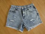 Yessica - korte spijkerbroek - used look - damesmaat 38, Blauw, Yessica, Ophalen of Verzenden, Zo goed als nieuw