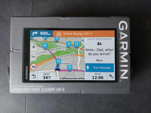 Garmin DriveSmart 61 Europe LMT-D Navigatiesysteem, Auto diversen, Autonavigatie, Zo goed als nieuw, Ophalen of Verzenden