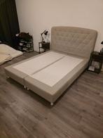 IKEA boxspring 160x200 met hoofdbord, Huis en Inrichting, Ophalen, Gebruikt, Tweepersoons, 160 cm