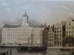 Staalgravure Koninklijk paleis in Amsterdam ca 1831, Antiek en Kunst, Verzenden