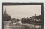 ouderkerk aan de amstel  dorpsgezicht  newo kaart, Verzamelen, Ansichtkaarten | Nederland, Verzenden, 1920 tot 1940, Gelopen, Noord-Holland