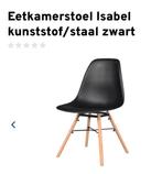 Eetkamerstoelen Isabel nieuw in doos, Ophalen, Twee, Zwart, Kuipstoelen