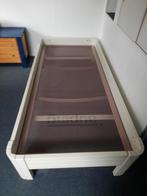 1 persoons bed met Auping spiraal, Huis en Inrichting, 90 cm, Gebruikt, Eenpersoons, Hout