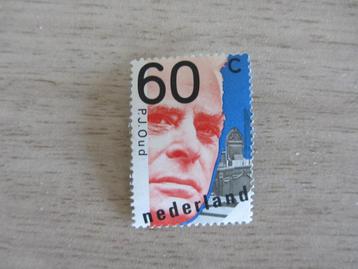 Nederland 1980 Nederlandse Politici Postzegel beschikbaar voor biedingen