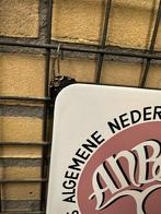 Anbos emaille reclamebord, Reclamebord, Ophalen of Verzenden, Zo goed als nieuw, Nvt