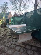 Betonne ping pong tafel, Sport en Fitness, Tafeltennis, Ophalen, Gebruikt, Tafel Outdoor, Wedstrijdformaat