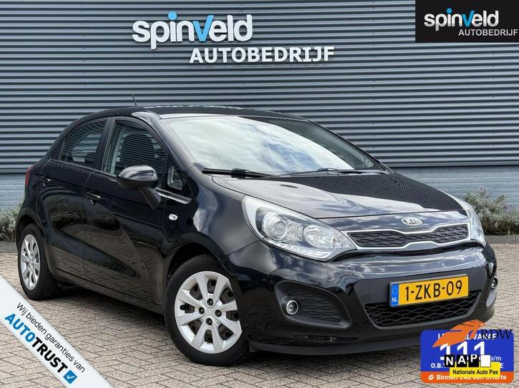 Kia Rio 1.2 CVVT BusinessLine BJ`15 NAP NL LED AIRCO 5drs El, Auto's, Kia, Bedrijf, Te koop, Rio, ABS, Airbags, Airconditioning