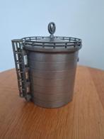 vintage tinnen bakje relatiegeschenk Matex haven jaren 80, Ophalen of Verzenden, Zo goed als nieuw, Motorboot, Gebruiksvoorwerp