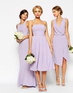 Lila jurk paars bruiloft bruidsgast bruidsmeisje bridal asos, Maat 38/40 (M), Paars, Cocktailjurk, Ophalen of Verzenden