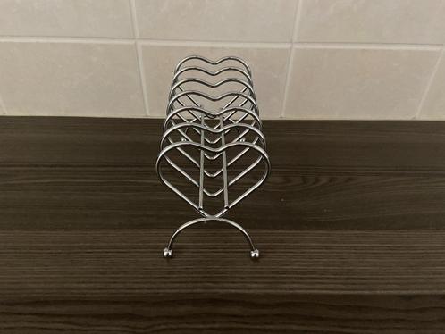 Briefhouder/servethouder hartjesvorm, Huis en Inrichting, Woonaccessoires | Overige, Ophalen of Verzenden
