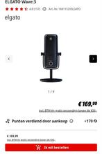 Elgato Wave:3 Microfoon, Ophalen of Verzenden, Elgato, Elgato, Elgato