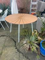 Witte ronde tuintafel van Jysk, Ophalen, Gebruikt, Rond, Metaal