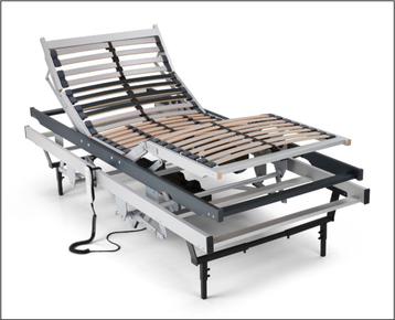 Luxe elektrisch hoog-laag bed met ombouw beschikbaar voor biedingen