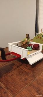 Schleich Paard en Wagen met Figuur, Ophalen of Verzenden, Zo goed als nieuw