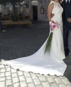 Bruidsjurk van Pronovias Atelie, Ophalen of Verzenden, Zo goed als nieuw, Overige kleuren, Trouwjurk