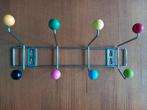 Wandkapstok met 8 gekleurde bollen, 35 cm., Huis en Inrichting, Woonaccessoires | Kapstokken, Wandkapstok, Gebruikt, Ophalen of Verzenden