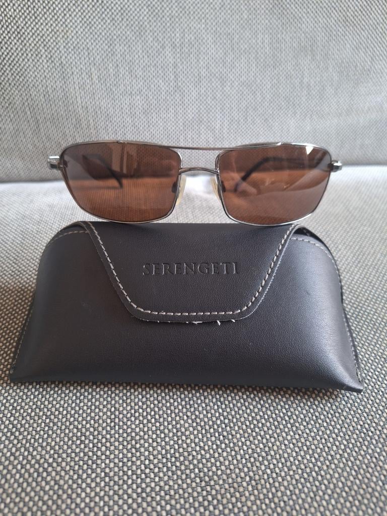 Serengeti polarized zonnebril, Ophalen of Verzenden, Bruin, Overige merken