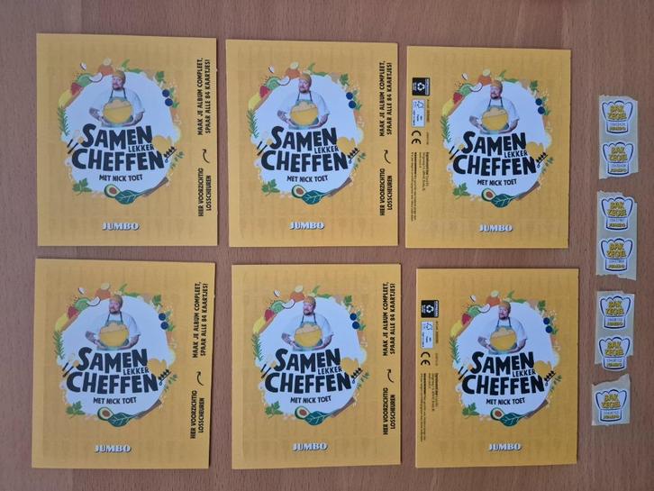 Jumbo bak kaartjes + meer nieuw en z.g.a.n., Diversen, Rommelmarktspullen, Nieuw, Ophalen