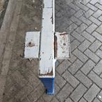 2x ZWARE IJZEREN SCHRAGEN * BUIS 50 mm. * VOOR WERKTAFEL, Ophalen, Zo goed als nieuw, 70 tot 120 cm