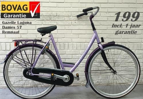 Leuke en nette Gazelle Laguna stadsfiets. Koopje € 199, Fietsen en Brommers, Fietsen | Dames | Damesfietsen, Gebruikt, Gazelle