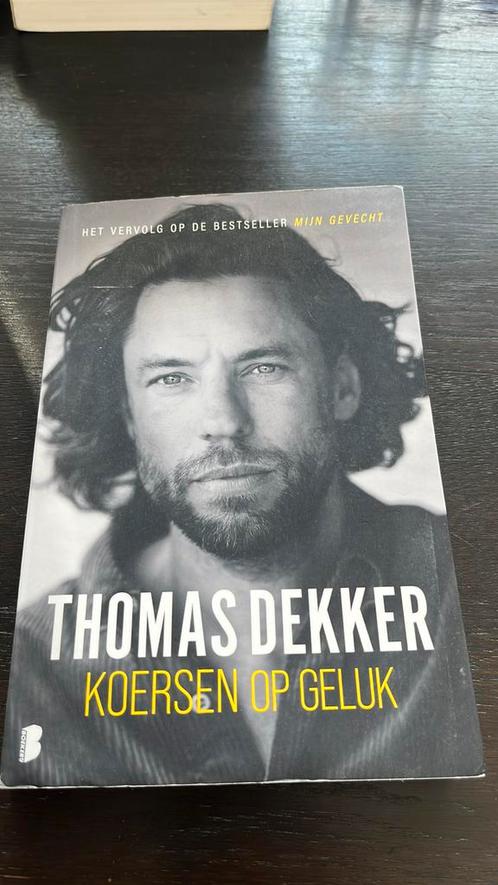 Thomas Dekker - Koersen op geluk, Boeken, Overige Boeken, Zo goed als nieuw, Ophalen of Verzenden