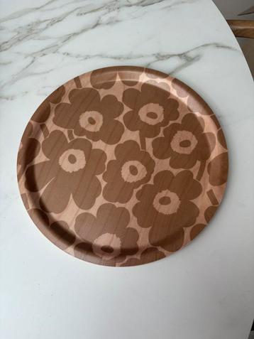 Mini Unikko dienblad Lichtbruin-beige beschikbaar voor biedingen