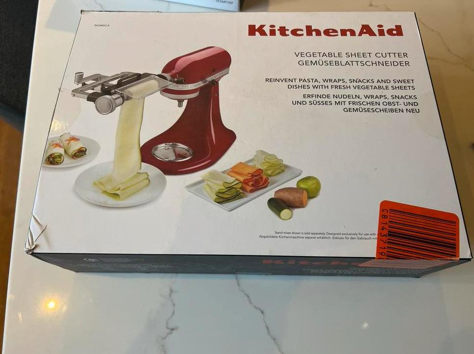 KitchenAid Groentesnijder - Nieuwstaat!, 3 snelheden of meer, Ophalen of Verzenden, Zo goed als nieuw, Vaatwasserbestendig