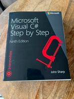 Microsoft Visual C# step by step 9th edition John Sharp, Ophalen of Verzenden, Zo goed als nieuw, Programmeertaal of Theorie