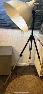 Industriële statief lamp, Minder dan 100 cm, Ophalen of Verzenden, Zo goed als nieuw