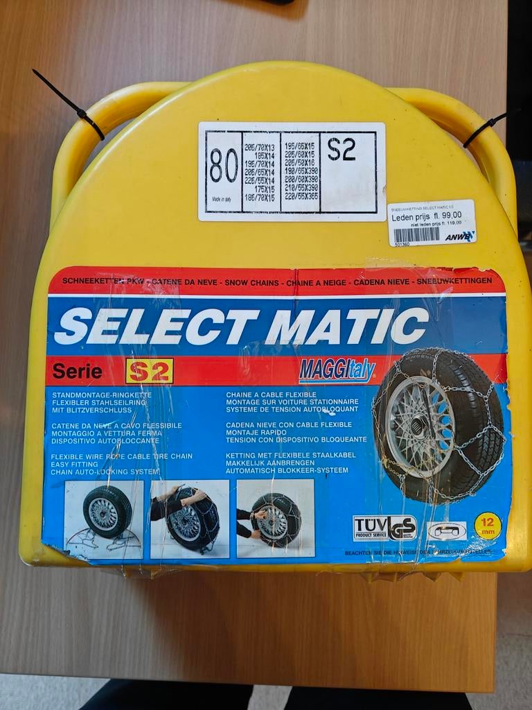 Sneeuwkettingen Select Matic - Nieuwstaat, Ophalen of Verzenden, Zo goed als nieuw