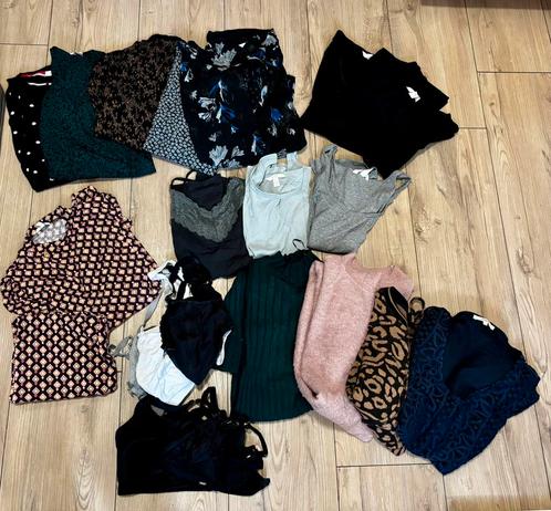 Groot pakket zwangerschapskleding maat M, Kleding | Dames, Positiekleding, Zo goed als nieuw, Jurk, Maat 38/40 (M), Overige kleuren