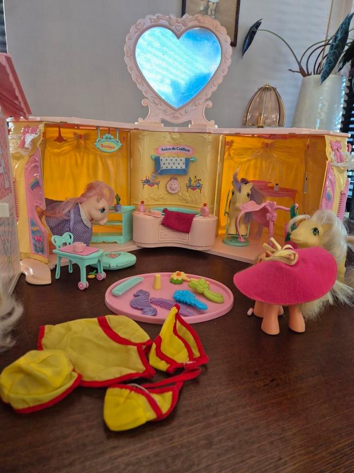 Zeer uitgebreide set kapsalon my Little Pony vintage, Kinderen en Baby's, Speelgoed | My Little Pony, Gebruikt, Ophalen of Verzenden