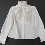 I PINCO PALLINO - witte bloes - 104, Kinderen en Baby's, Kinderkleding | Maat 104, I Pinco Pallino, Zo goed als nieuw, Shirt of Longsleeve
