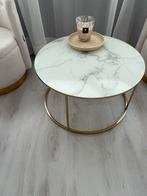 Marmer salontafel, Huis en Inrichting, Tafels | Salontafels, Ophalen, Zo goed als nieuw, 50 tot 100 cm, Minder dan 50 cm