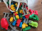 grote set blokjes spoor trein auto's, Ophalen, Gebruikt, Overige merken