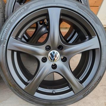 18 inch VW Golf 7 velgen met zomerbanden 5x112  beschikbaar voor biedingen