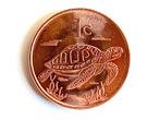 1 Cent Tokelau 2017 UNC Schildpad Munt - MTK1, Postzegels en Munten, Munten | Oceanië, Ophalen of Verzenden, Losse munt