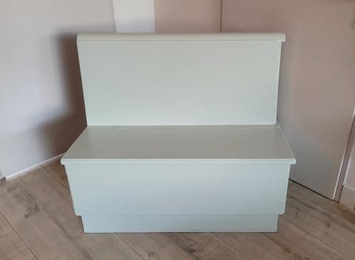 Vintage bankje (school-, kerkbank), Huis en Inrichting, Woonaccessoires | Kisten, Zo goed als nieuw, Minder dan 50 cm, 100 tot 150 cm