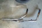 Uitlaat compleet dragpipes 2" FXD, Motoren, Ophalen, Gebruikt