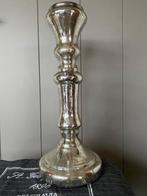 Kandelaar van glas - oud zilver, Ophalen, Overige materialen, Overige kleuren, 50 tot 75 cm