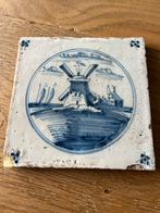 Oude wandtegel, Antiek en Kunst, Antiek | Wandborden en Tegels, Ophalen of Verzenden