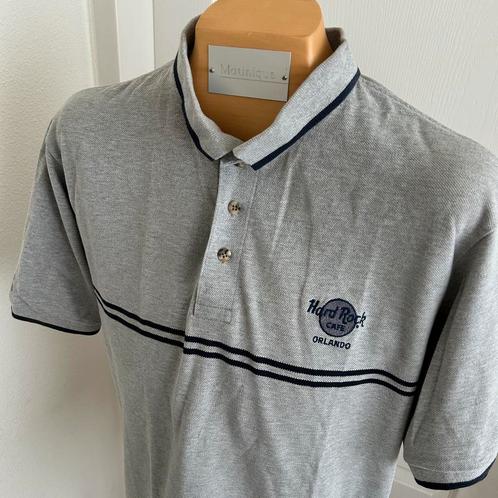 Prachtig Hard Rock Café Orlando polo shirt maat L grijs, Kleding | Heren, Polo's, Nieuw, Maat 56/58 (XL), Grijs, Ophalen of Verzenden
